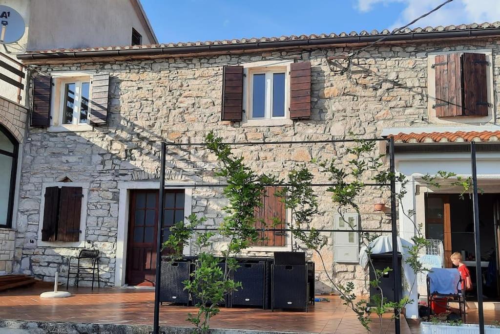 Holiday Home For 8 People, Pool + Sea View Vilanija Exterior foto